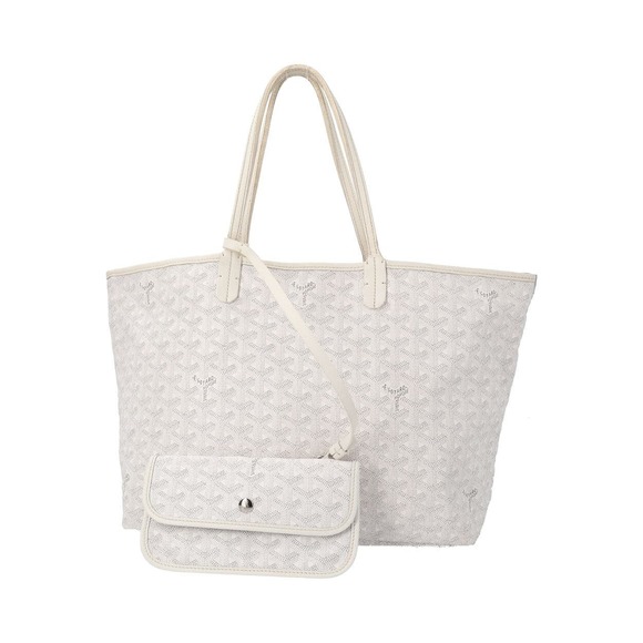 GOYARD Canvas St.Louis Tote PM White - Picture 6 of 9